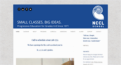 Desktop Screenshot of ncclschool.com